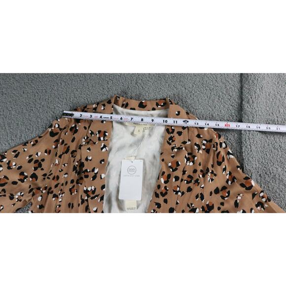 New Saltwater Luxe Womens Small Leopard Print Jacket Animal Print - Picture 12 of 12